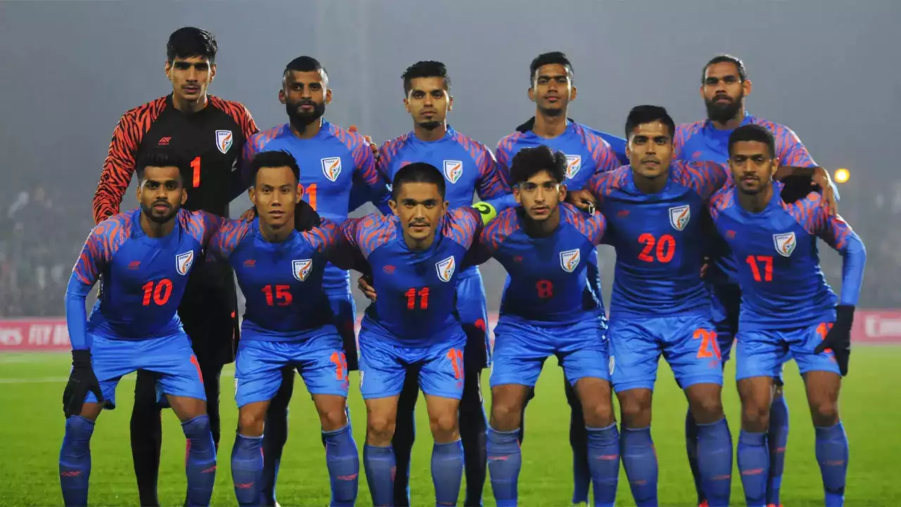 India’s football team has plummeted to its lowest FIFA ranking in seven years, sliding to 117th place
