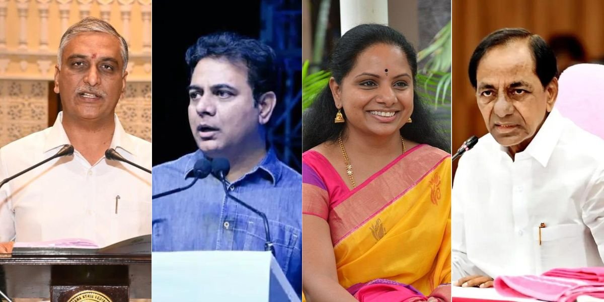 KCR delegated tasks to both KTR and Harish, with Kavitha having a limited role in the assignment