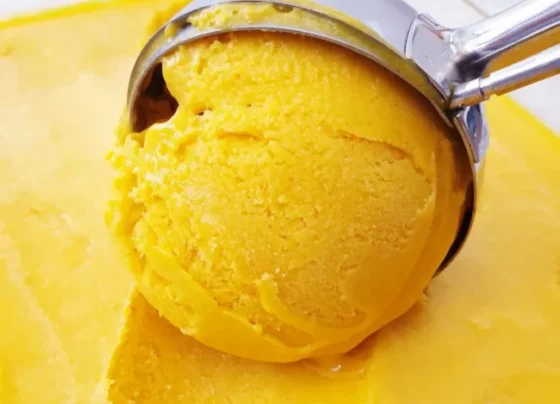 Mango Coconut Ice Cream