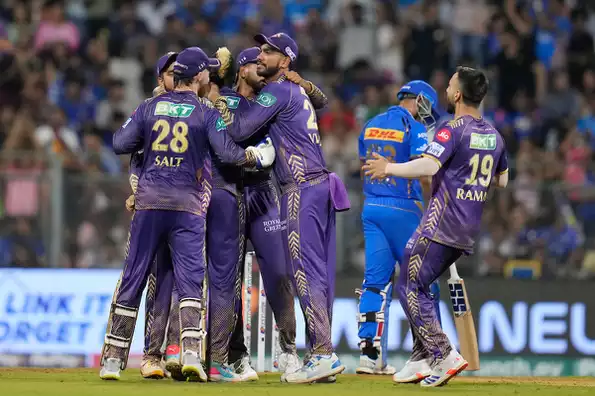 KKR Bowlers Secure Victory Defending 169 at Wankhede