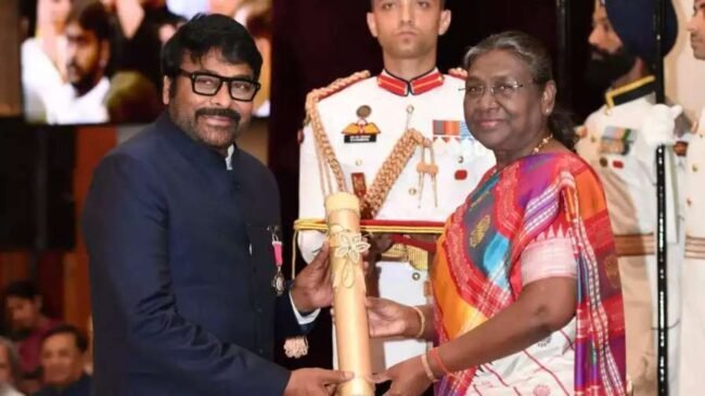 Chiranjeevi Thanks Supporters After Receiving Padma Vibhushan Honor