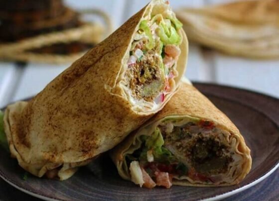 Falafel-Wrap