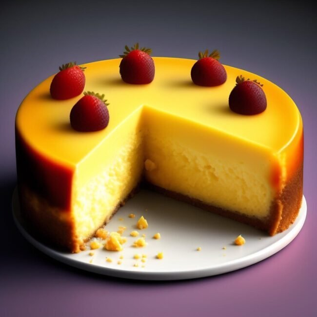 Fresh Mango Cheesecake