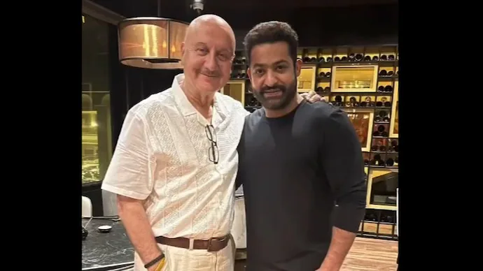 Anupam Kher shares admiration for Jr. NTR