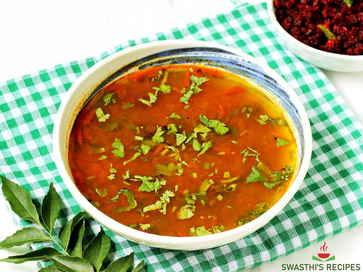 How to make Tomato Ghee Pepper Rasam at home