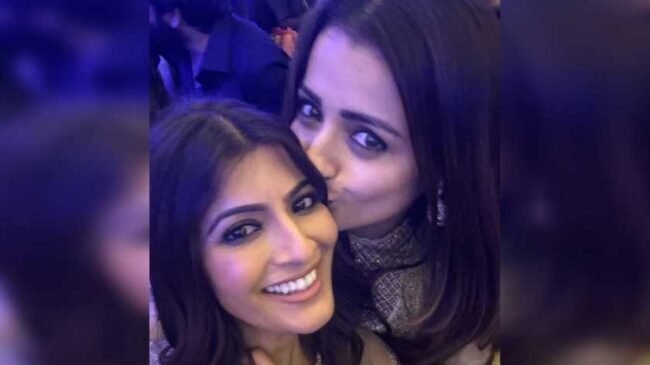 Exclusive: Trisha Shares an Adorable Picture from Varalaxmi Sarathkumar’s Mehendi Celebration