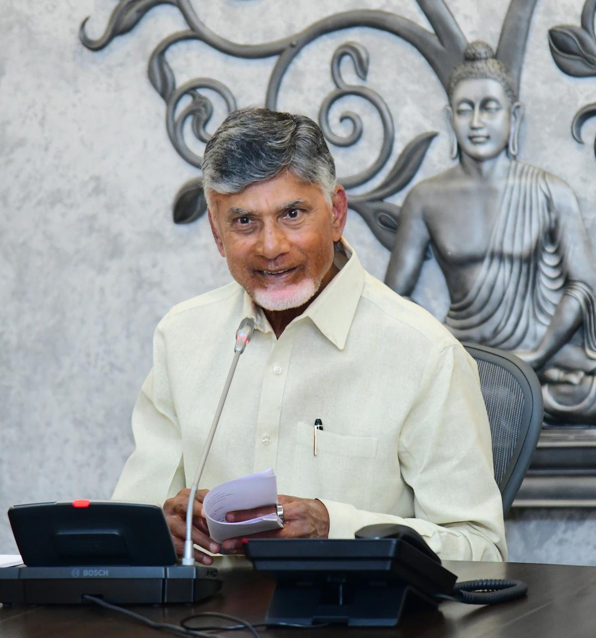 Andhra Pradesh Chief Minister Chandrababu Naidu insists on third-party