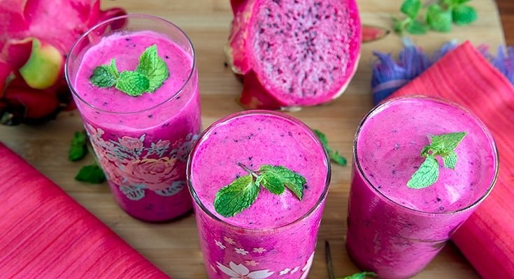 Dragon Fruit Shake Recipe