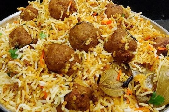 Mutton Goli Biryani