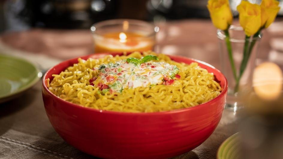 Cheesy Maggi Recipe