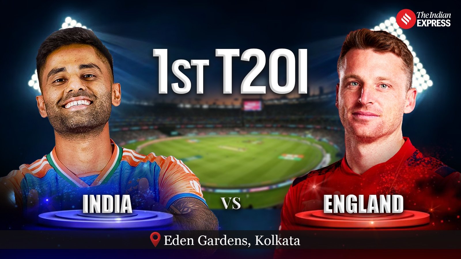 India vs England, 1st T20I LIVE: Toss Real-Time Updates from Eden Gardens