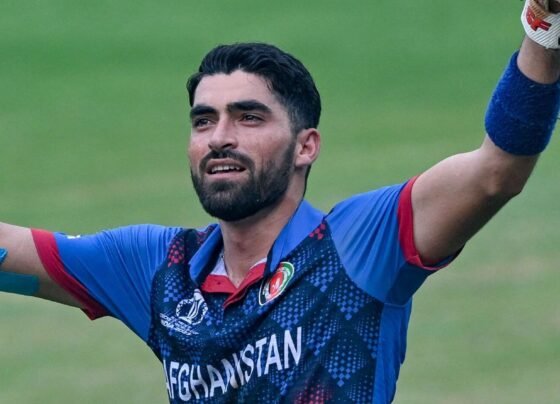 Ibrahim Zadran and Azmatullah Omarzai shine as Afghanistan eliminate England from the Champions Trophy