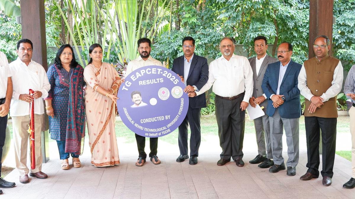 Telangana EAPCET 2025 Results Declared: 73% Qualify for Engineering, 87% for Agriculture & Pharma