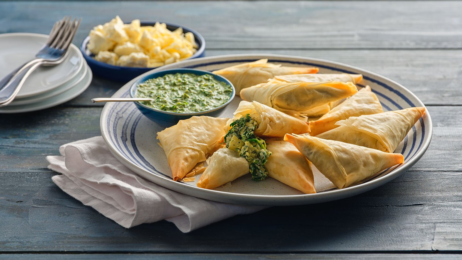 Spinach Vegetable Samosa Recipe