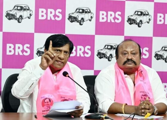 BRS hits out at Union Minister Bandi Sanjay for ‘spreading lies’ on Kaleshwaram