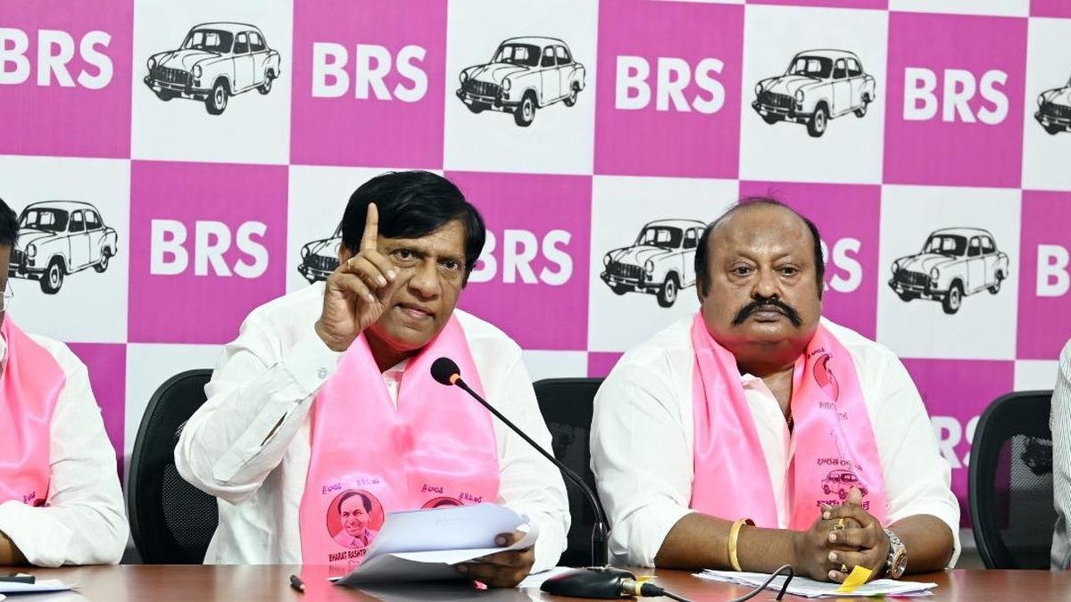 BRS Criticizes Union Minister Bandi Sanjay Over Remarks on Kaleshwaram Project