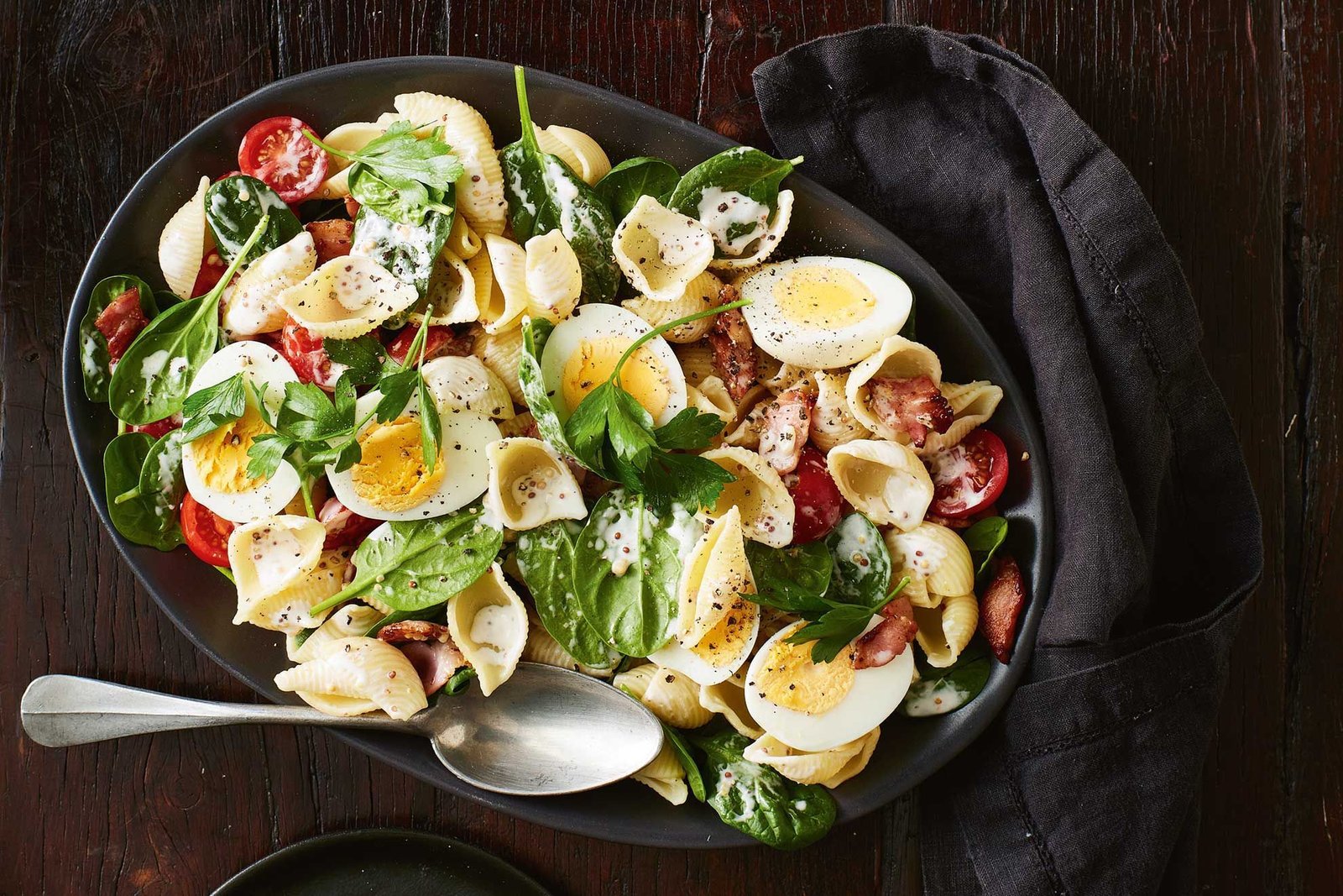 Egg Spinach Salad Recipe