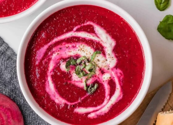 Beetroot Chicken Soup Recipe