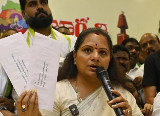 Kavitha’s Resignation Still Pending with Chairman Gutta Sukhender Reddy