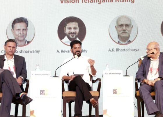 CM Revanth Makes Strong Pitch for Investments in Telangana, Emphasizing Safety, Skill, and Infrastructure