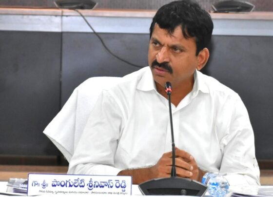Revenue Minister Ponguleti Srinivasa Reddy Lays Foundation Stone for 9,700 MT Cold Storage Unit in Khammam