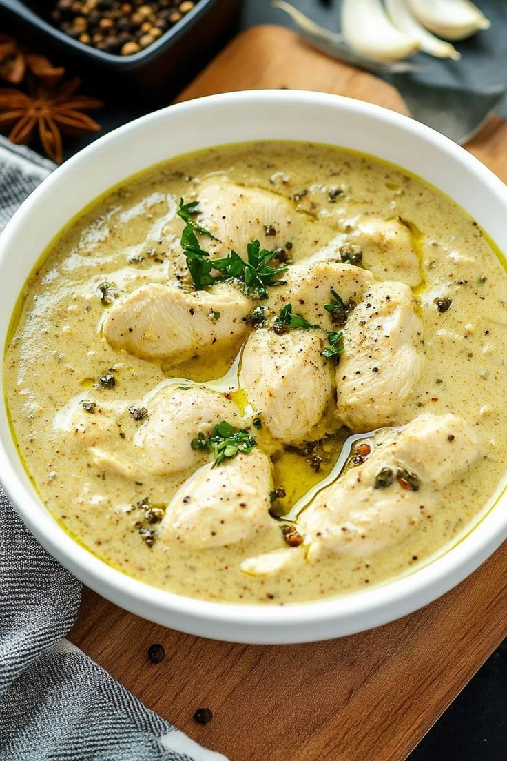 Malai Chicken Curry Recipe