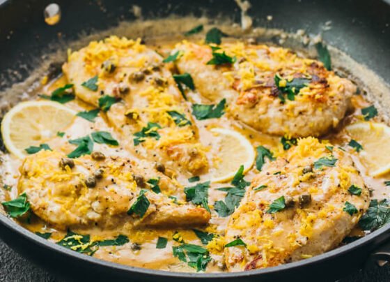 Keto Lemon Chicken Recipe