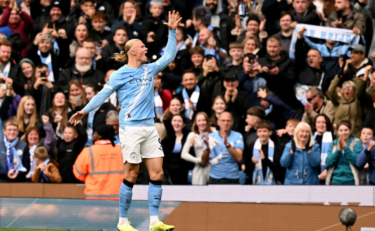 Haaland Scores Yet Again as Manchester City Ease Past Villarreal