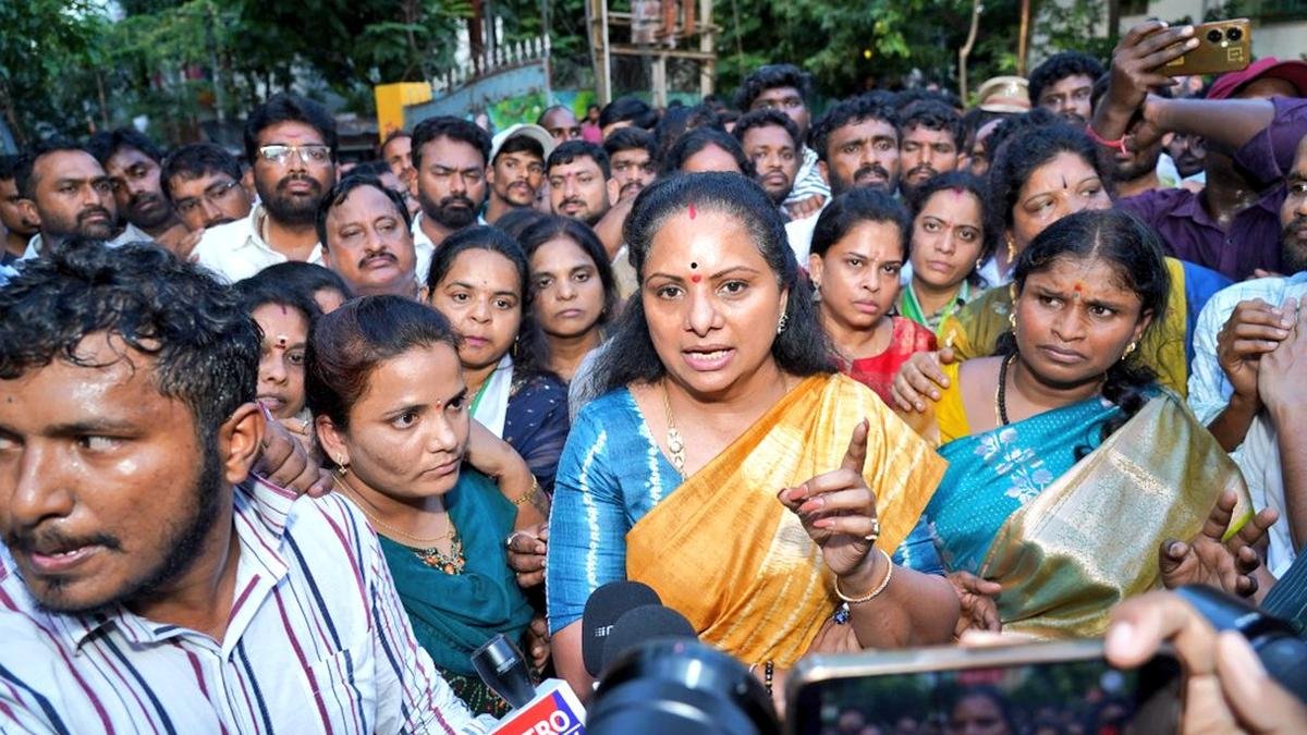 Kavitha to Tour 32 Telangana Districts from October 25 to February 13; Hold Discussions with People as Part of Jagruthi Janam Bata
