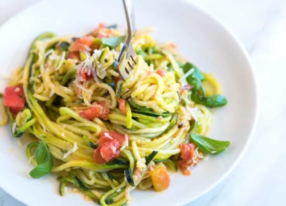Zucchini Tomato Pasta Recipe