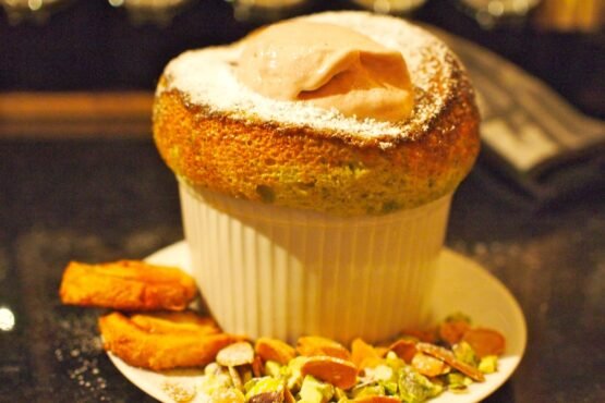Baked Pistachio Soufflé Recipe