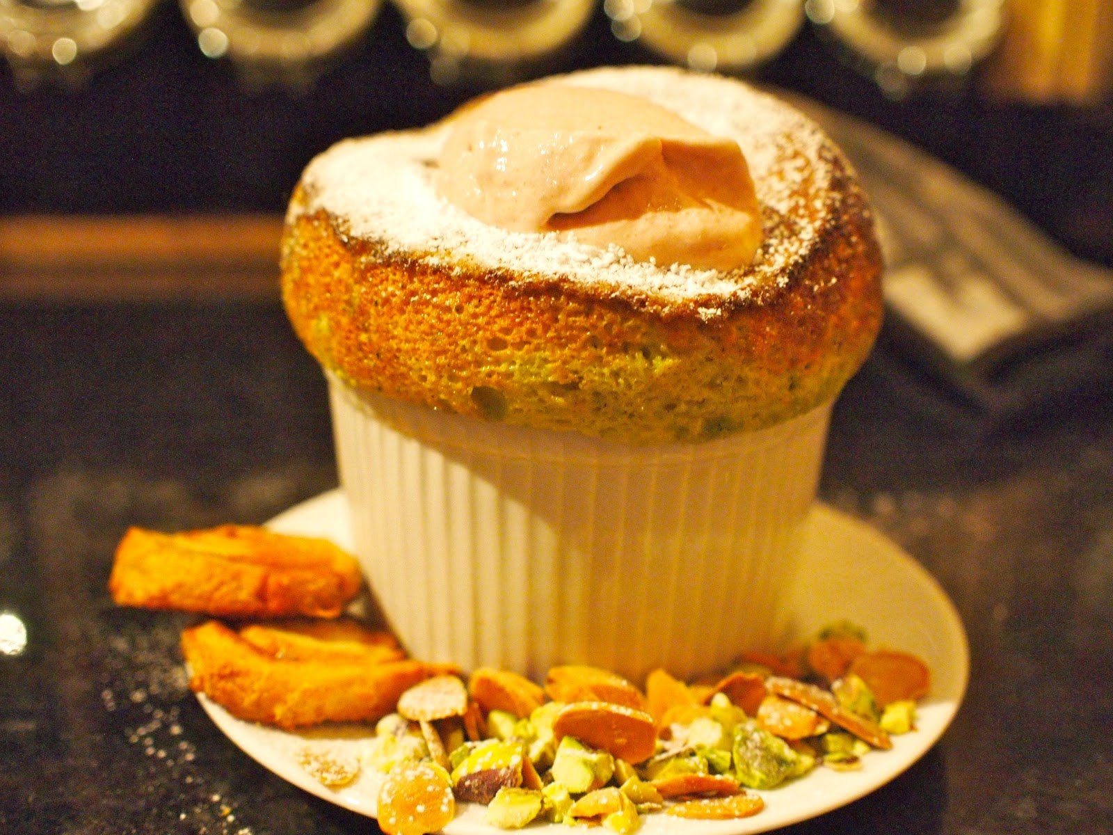 Baked Pistachio Soufflé Recipe