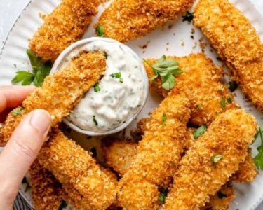 crispy Homemade Fish Fingers Recipe