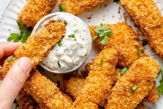 crispy Homemade Fish Fingers Recipe