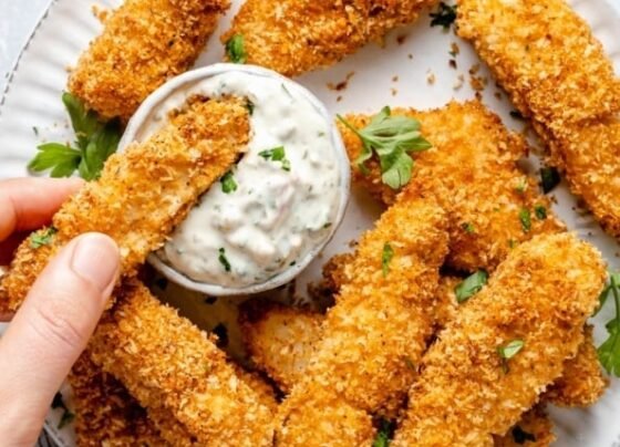 crispy Homemade Fish Fingers Recipe