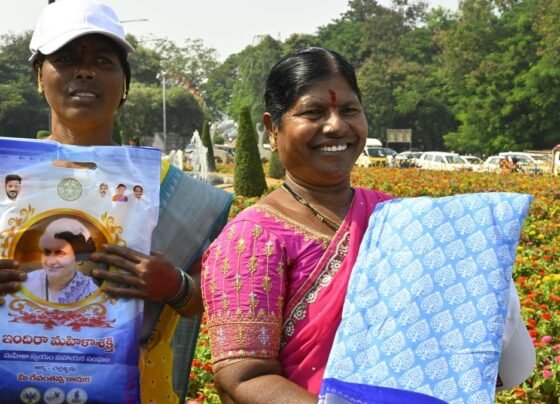 One Crore Sarees to Be Distributed in Two Phases