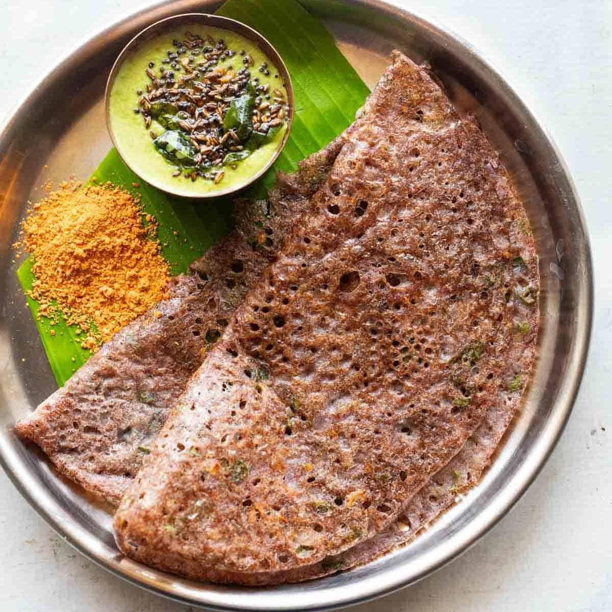 Ragi Dosa Recipe Healthy and Delicious Ragi Dosa: South India’s Superfood Pancake” Ragi Dosa Recipe