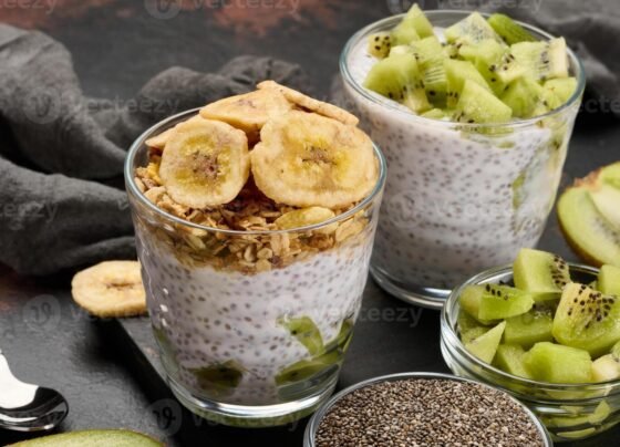 Kiwi Granola Pudding Recipe