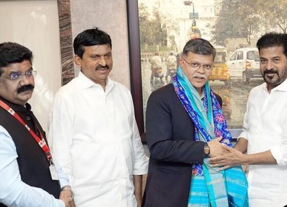 Revanth Reddy Urges HUDCO to Grant Loans at Low Interest Rates