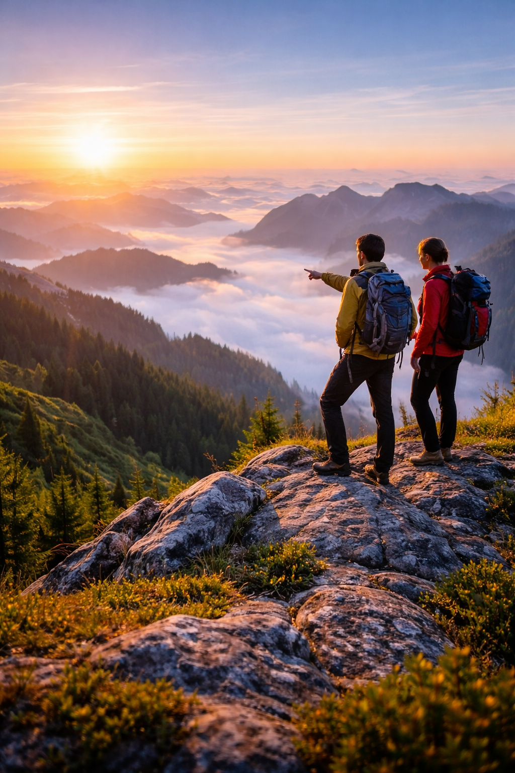 Today’s Adventure – Trekking Through the Mountains