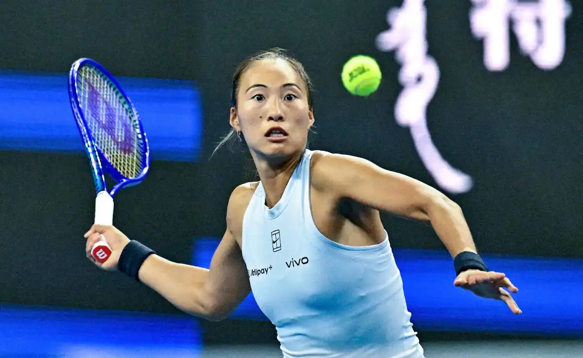 Tennis 2026: Zheng Qinwen Wins On Return At Qatar Open, Mirra Andreeva Through