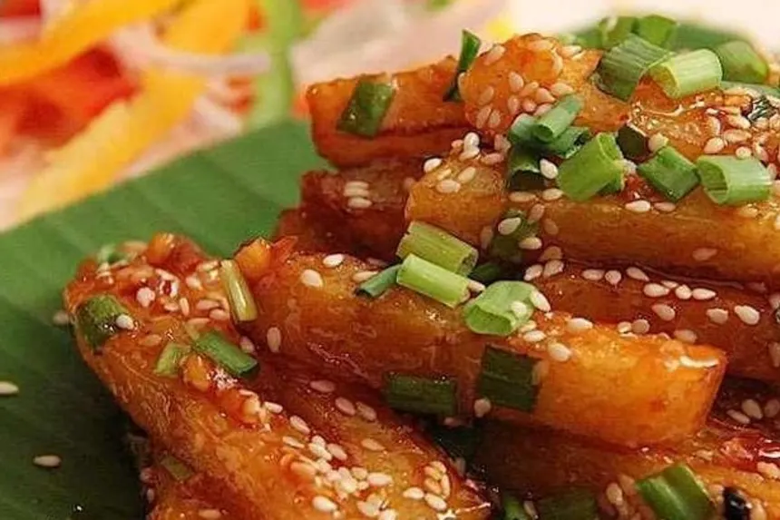 Crispy Honey Chilli Potatoes