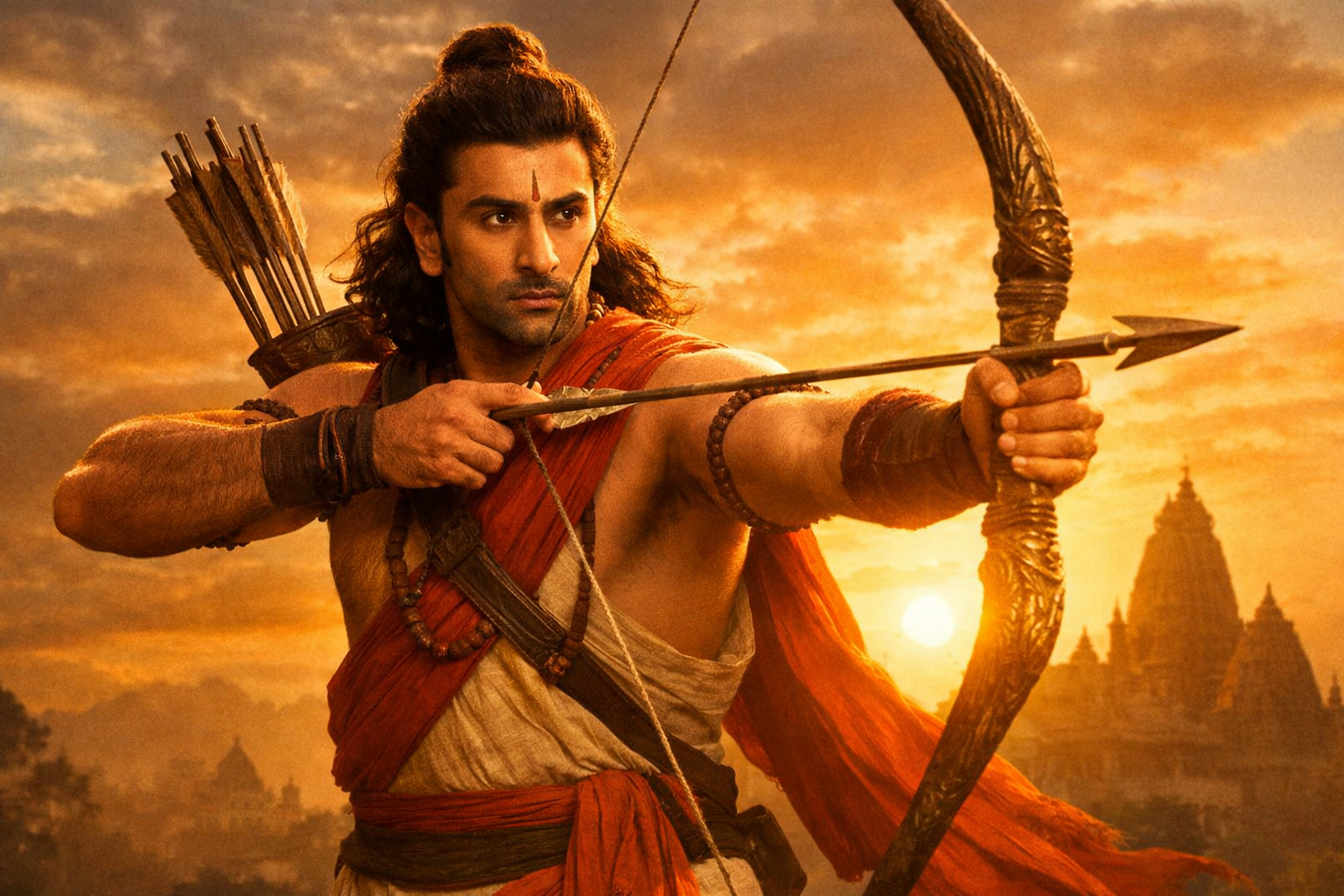 A fresh glimpse of Ranbir Kapoor portraying Lord Ram in the film Ramayana is officially set to be unveiled on Hanuman Jayanti.