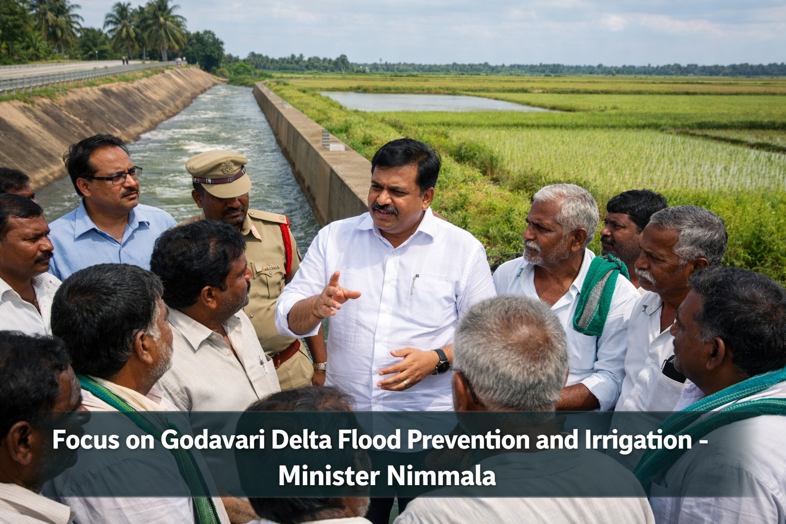 Focus on Flood Prevention and Irrigation to Last Acre in Godavari Delta: Minister Nimmala