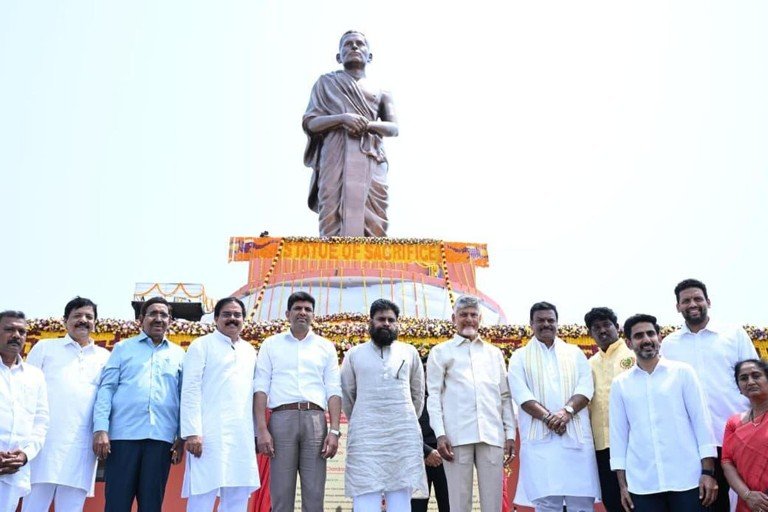 All-Round Growth of Andhra Pradesh is True Tribute to Potti Sriramulu, Says Chandrababu Naidu