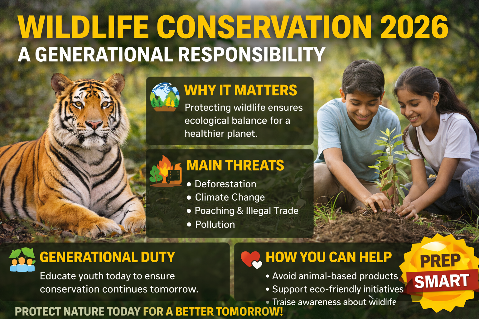 Wildlife Conservation 2026: Why Protecting Nature is a Shared Responsibility for Future Generations