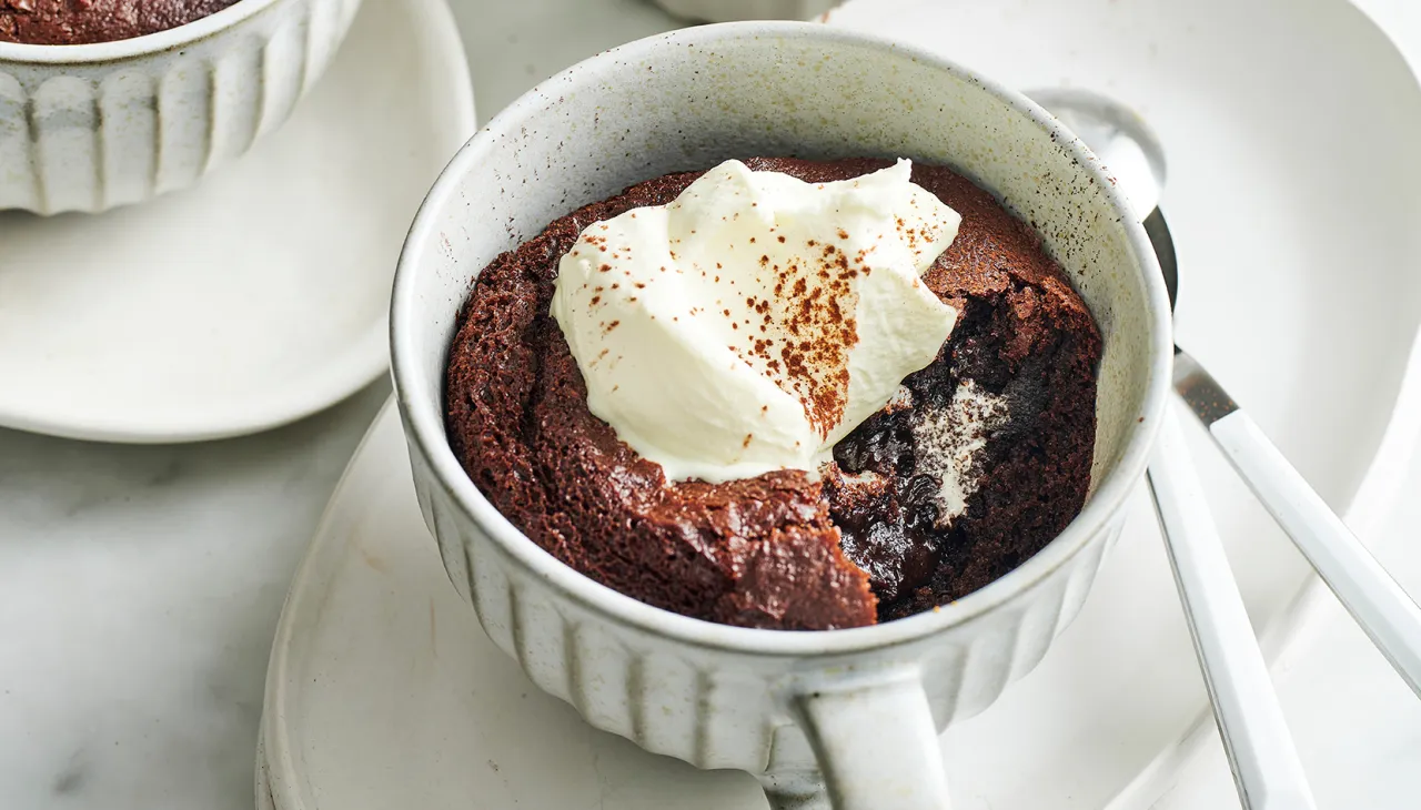 2-Min Chocolate Mug Cake Recipe