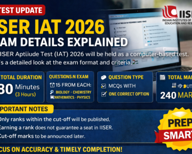 IISER IAT 2026 Exam Update: Full Exam Pattern, Marking Scheme and Important Details Explained