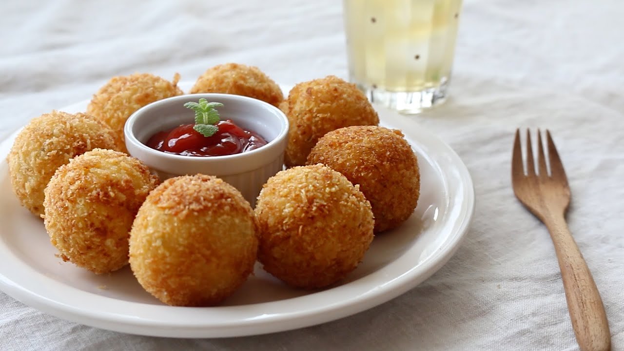 Crispy Potato Cheese Balls
