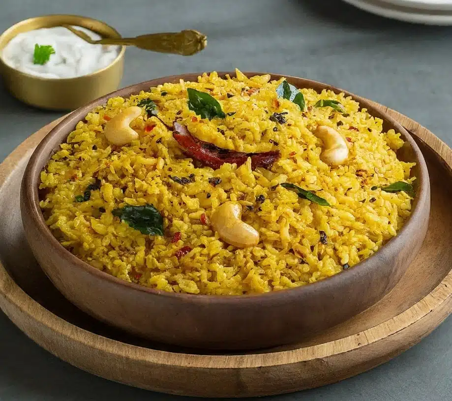 Pulihora (Tamarind Rice) Recipe – Traditional South Indian Style
